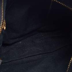 Pre Owned Balenciaga Black Leather Giant 12 Gold Hardware Mini City Tote