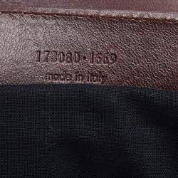 مملوكة مسبقًا Balenciaga Brown Leather Giant 21 Silver Hardware Work Tote