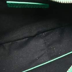 Pre Owned Balenciaga Green Leather XS Le Cagole Hobo