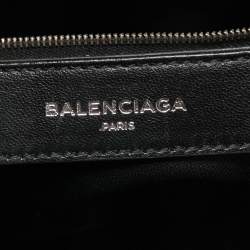 Pre Owned Balenciaga Red/Black Python Papier A6 Zip Tote