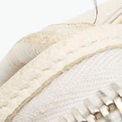 Pre Owned Balenciaga White Leather Giant 21 Silver Hardware Part-Time Tote