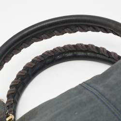 Pre Owned Balenciaga Grey Leather Classic GGH Work Bag