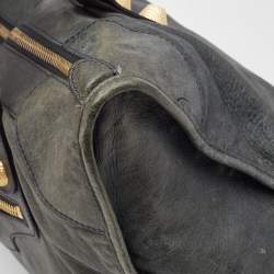Pre Owned Balenciaga Grey Leather Classic GGH Work Bag