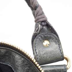 Pre Owned Balenciaga Grey Leather Classic GGH Work Bag