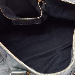 Pre Owned Balenciaga Grey Leather Classic GGH Work Bag