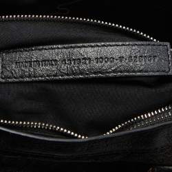 Pre Owned Balenciaga Black Leather Small Classic City RH Tote