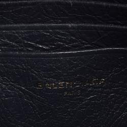 Pre Owned Balenciaga Grey Leather XS Bazar Shopper Tote