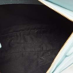 Pre Owned Balenciaga Blue Leather Classic Hip Crossbody Bag