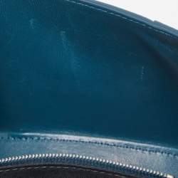 Pre Owned حقيبة بوكس بالمسياغا أورغلاس جلد أسود صغيرة بيد علوية