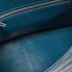 Pre Owned حقيبة بوكس بالمسياغا أورغلاس جلد أسود صغيرة بيد علوية