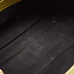 Pre Owned Balenciaga Light Green Leather Mini Classic City Tote