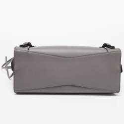 Pre Owned Balenciaga Grey Leather Small Neo Classic Tote