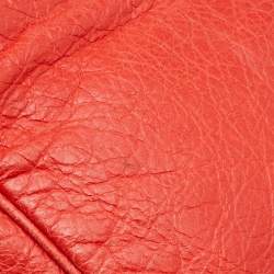 Pre Owned Balenciaga Rose Corail Leather Classic Hip Crossbody Bag