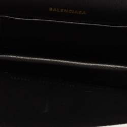 مملوكة مسبقًا Balenciaga White Lizard Embossed Leather Sharp Top Handle Bag