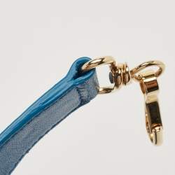 Pre Owned Balenciaga Blue Leather Small City Tote Bag