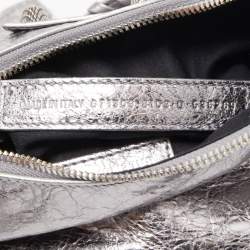 مملوكة مسبقًا Balenciaga Silver Leather XS Le Cagole Shoulder Bag
