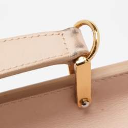 Pre Owned Balenciaga Pink Leather Le Dix Cartable Top Handle Bag