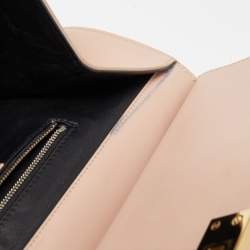 Pre Owned Balenciaga Pink Leather Le Dix Cartable Top Handle Bag