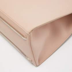 Pre Owned Balenciaga Pink Leather Le Dix Cartable Top Handle Bag