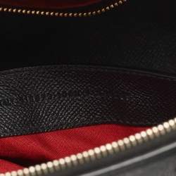 Pre Owned Balenciaga Black Leather Small Ville Bag