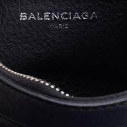 Pre Owned Balenciaga Black Leather Everyday Camera Bag