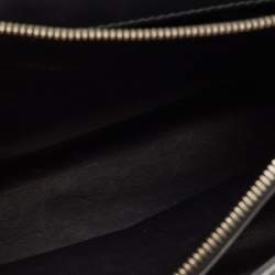 مملوكة مسبقًا حقيبة بالنسياغا "لو ديكس كارتابل" يد علوية جلد ثعبان و جلد أسود