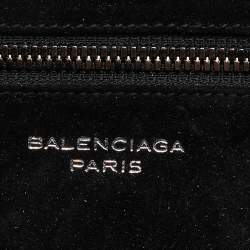 مملوكة مسبقًا Balenciaga Brown/White Leather Top Handle Bag