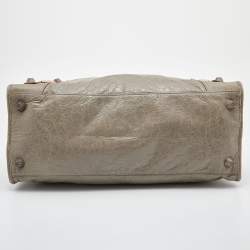 مملوكة مسبقًا Balenciaga Papyrus Leather GRGH Work Tote