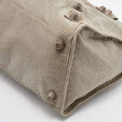 مملوكة مسبقًا Balenciaga Papyrus Leather GRGH Work Tote