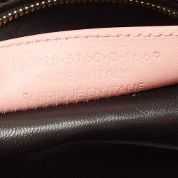 Pre Owned Balenciaga Pink Python Mini Metal Plate Classic City Bag