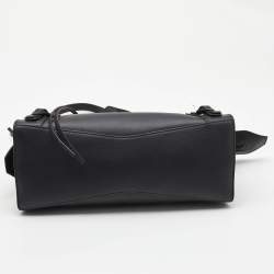 Pre Owned Balenciaga Black Leather Small Neo Classic Tote