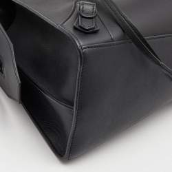 Pre Owned Balenciaga Black Leather Small Neo Classic Tote