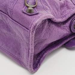 مملوكة مسبقًا حقيبة بالنسياغا كلاسيك سيتي GGH جلد برتقالي ميني 