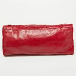 Pre Owned Balenciaga Sang Leather GSH Part Time Bag
