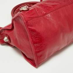 Pre Owned Balenciaga Sang Leather GSH Part Time Bag