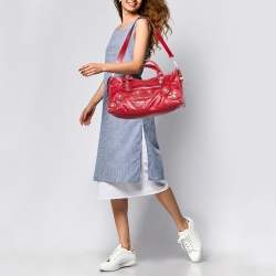 Pre Owned Balenciaga Sang Leather GSH Part Time Bag