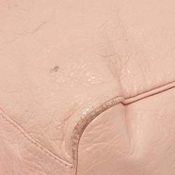 Pre Owned حقيبة بالنسياغا أر أتش فيلو جلد بنفسجي فاتح