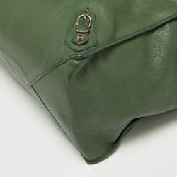 Pre Owned Balenciaga Cypress Leather Papier A4 Tote