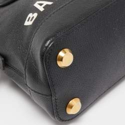 Balenciaga Black Leather XXS Ville Satchel