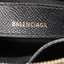 Balenciaga Black Leather XXS Ville Satchel