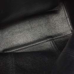 Pre Owned Balenciaga Black Leather Everyday Shopper Tote