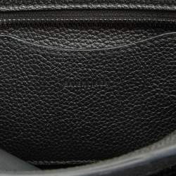 Pre Owned Balenciaga Black Leather Mini Neo Classic Tote