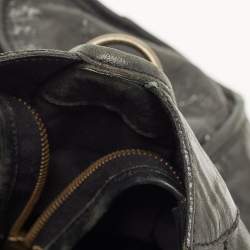 Pre Owned Balenciaga Black Leather RH Classic City Bag