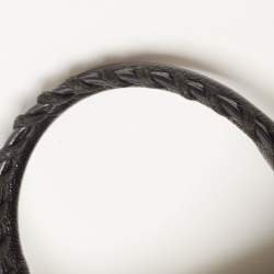 مملوكة مسبقًا Balenciaga Black Leather Mini Classic Metallic Edge City Bag