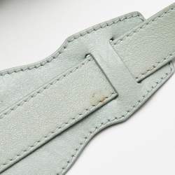 Pre Owned Balenciaga Light Green Leather RH City Bag