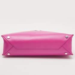 مملوكة مسبقًا Balenciaga Pink Leather Cable Strap Tote