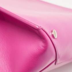 مملوكة مسبقًا Balenciaga Pink Leather Cable Strap Tote