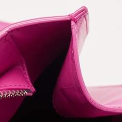 مملوكة مسبقًا Balenciaga Pink Leather Cable Strap Tote