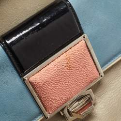 Pre Owned Balenciaga Multicolor Leather Cherche Midi Shoulder Bag