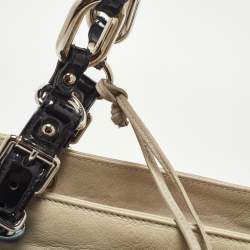 Pre Owned Balenciaga Multicolor Leather Cherche Midi Shoulder Bag